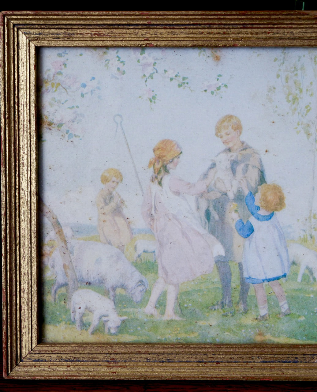 ‘When All The World Was Young’ - Vintage Framed Print by Margaret Tarrant