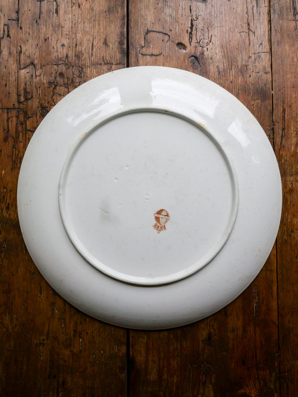Large Antique Charger Plate
