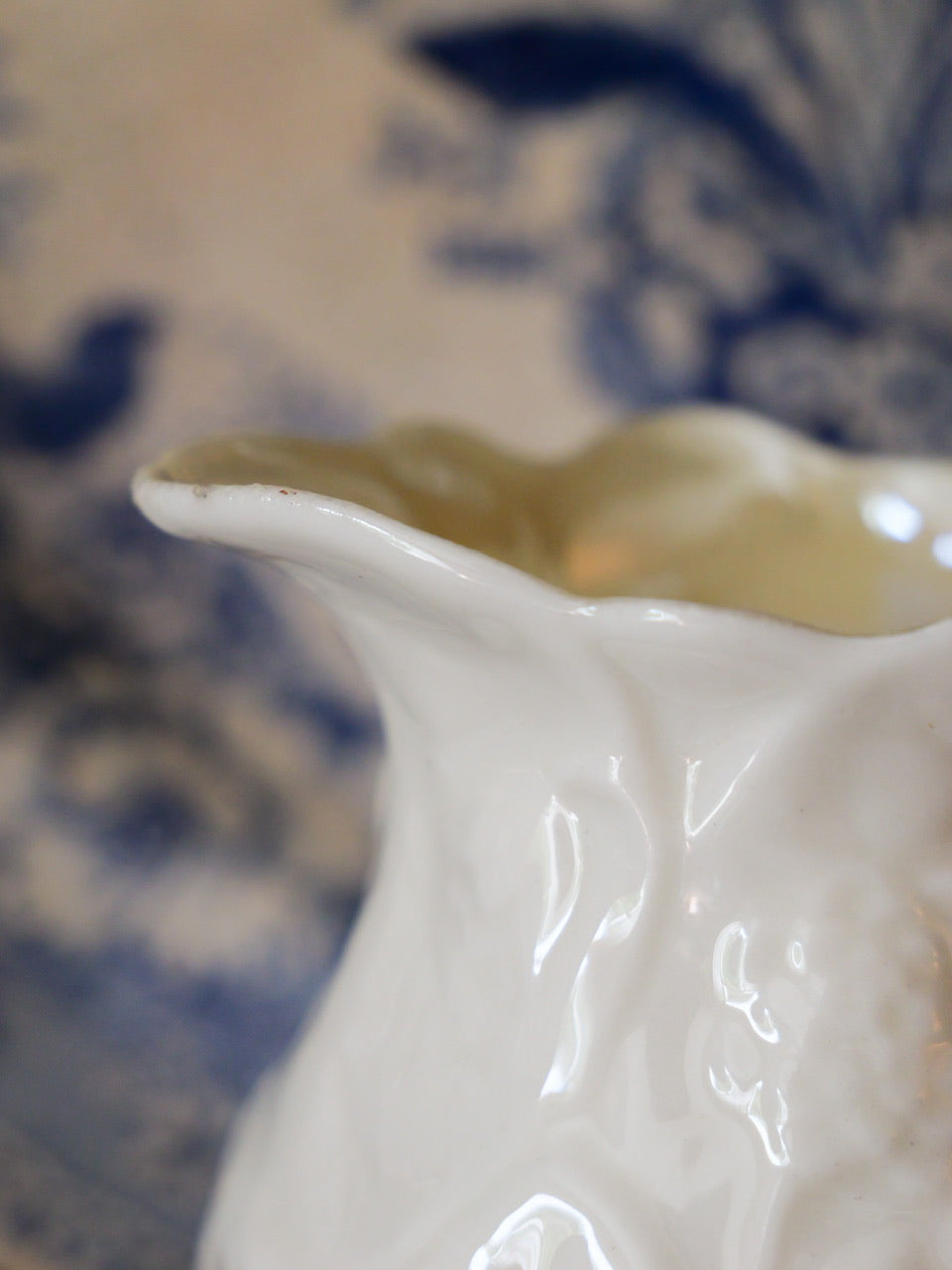 Tiny Vintage Irish Pearlised Milk Jug