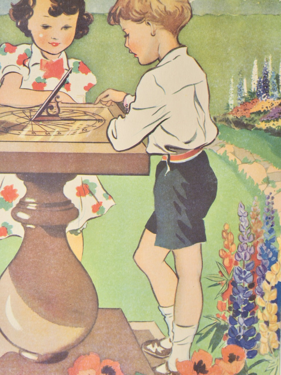 Vintage Poster - The Sundial