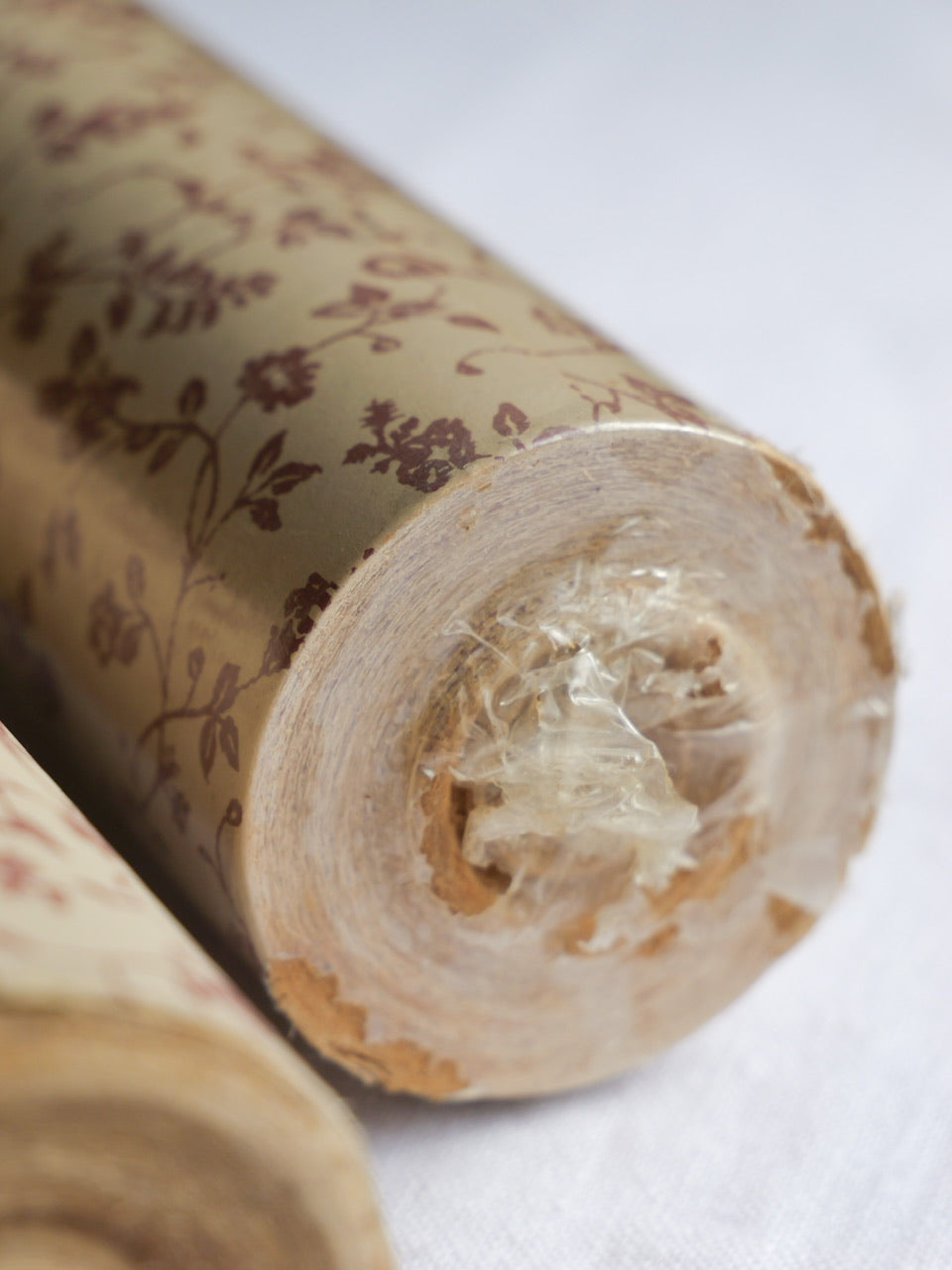 Vintage Laura Ashley Wallpaper Rolls - Set of 2