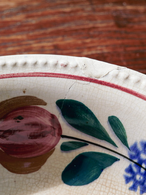 Antique Spongeware Bowl #4