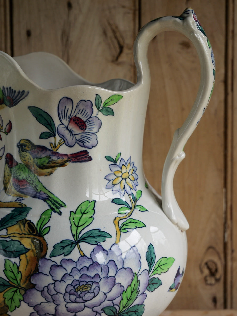 Large Antique Copeland Late Spode Pitcher Jug