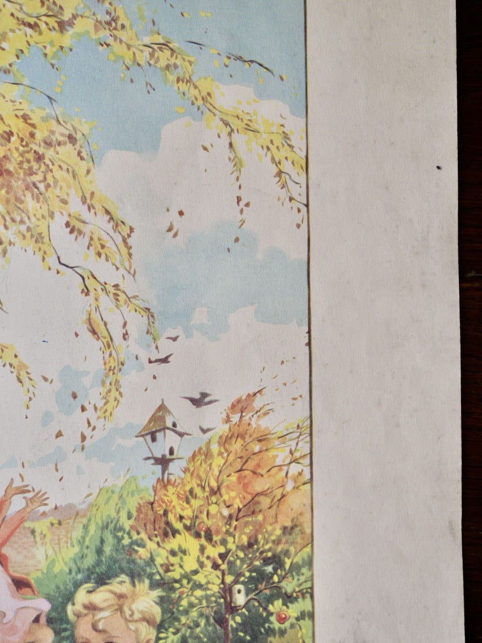 Vintage Poster - Autumn Leaves