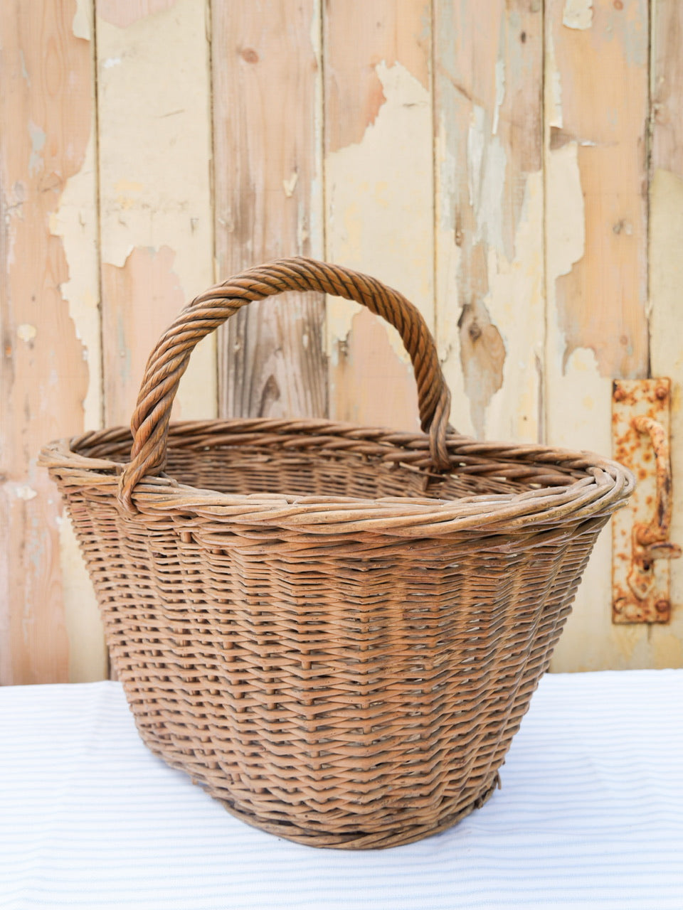Vintage Rustic Market Basket