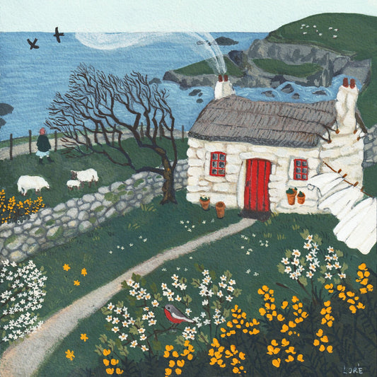 ‘Where the Hawthorn and Gorse Bloom’ - Print by Loré Pemberton