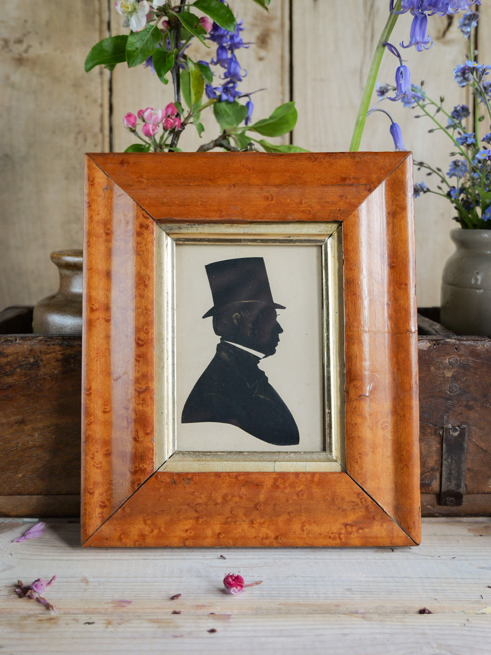 Pair of 19th Century Silhouettes
