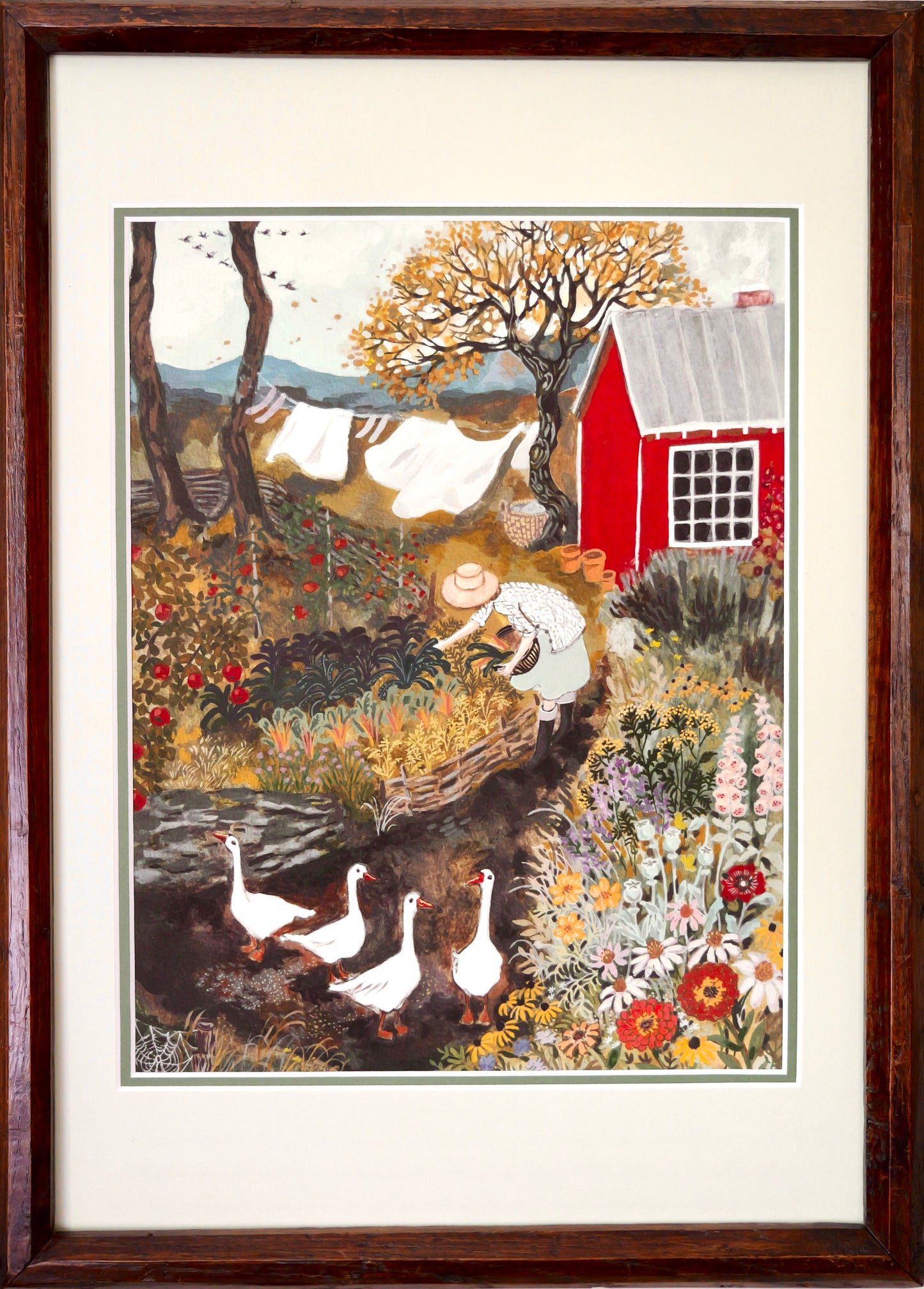 ‘Late Summer Gardener’ - Print by Loré Pemberton