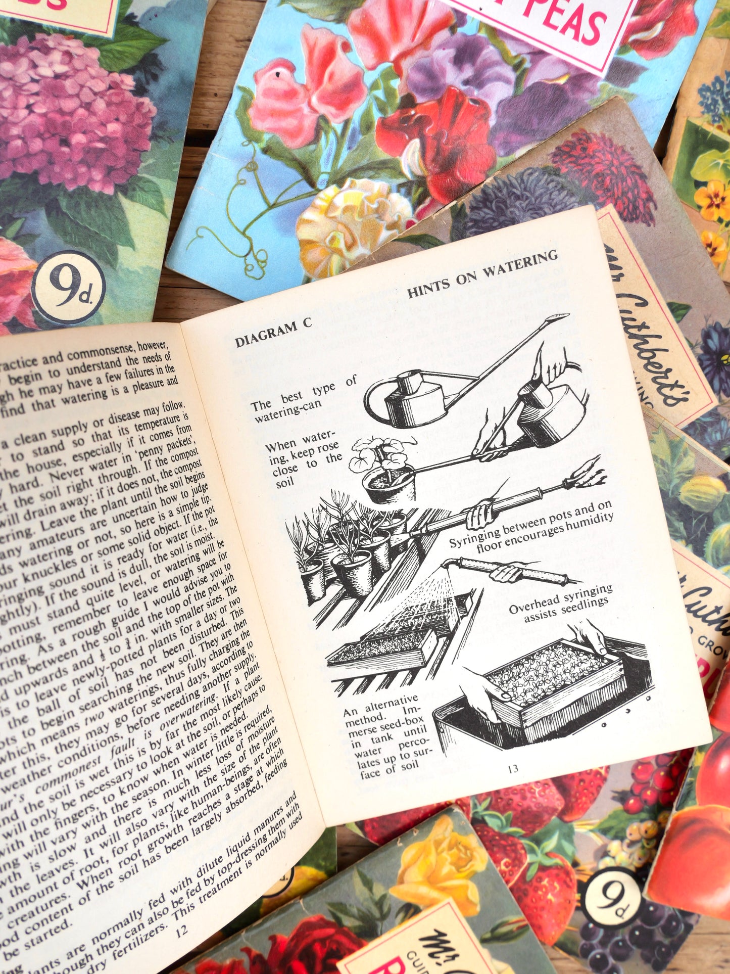 Vintage ‘Mr Cuthbert’s’ Gardening Guides