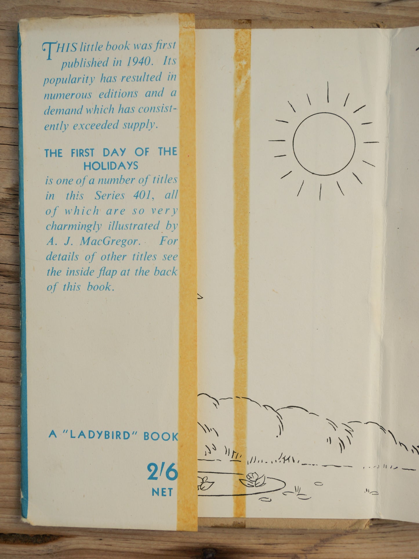Pair of Early Ladybird Books by A J Macgregor