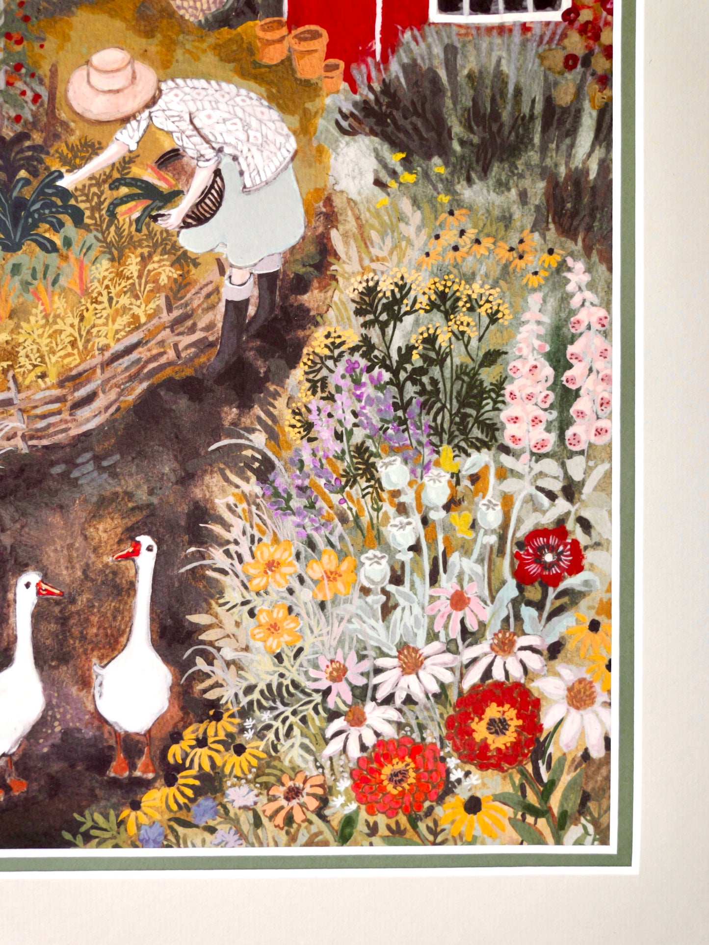 ‘Late Summer Gardener’ - Print by Loré Pemberton