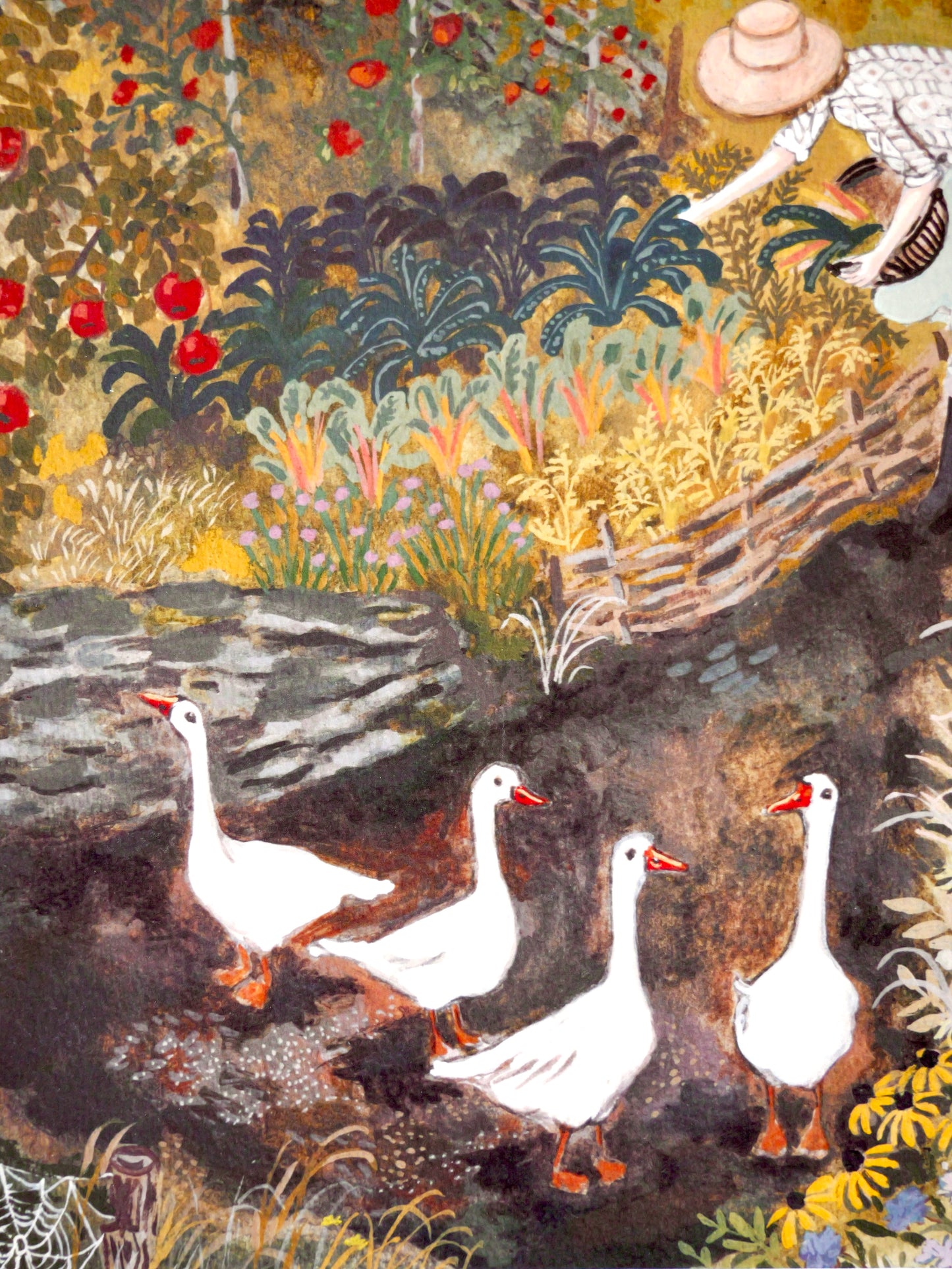 ‘Late Summer Gardener’ - Print by Loré Pemberton