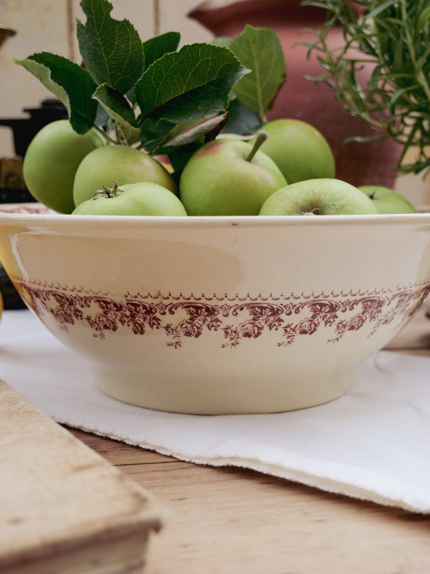 Vintage Pretty Transferware Bowl
