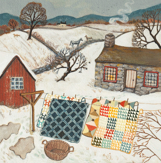 ‘Quilter’s Cottage’ - Print by Loré Pemberton